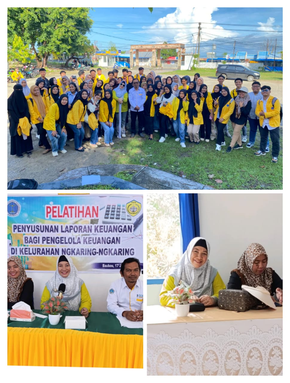 Pelatihan Penyusunan Laporan Keuangan Bagi Pengelola Keuangan Di Kelurahan Ngkaring-ngkaring