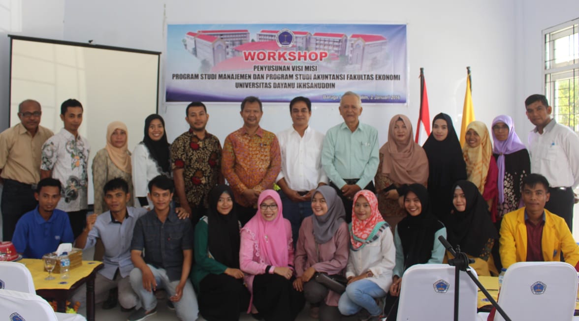 Fakultas Ekonomi Unidayan Gelar Workshop Penyusunan Visi Misi Prodi Manajemen dan Akuntansi