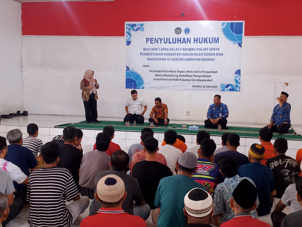 Kegiatan Pengabdian Masyarakat di Bapas Kota Baubau 2024