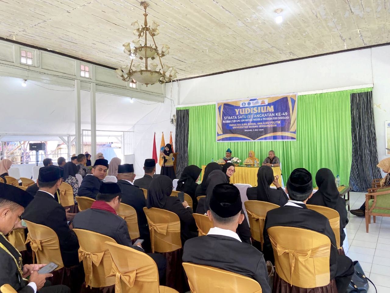 YUDISIUM STRATA SATU ANGKATAN KE-49 FISIP UNIDAYAN