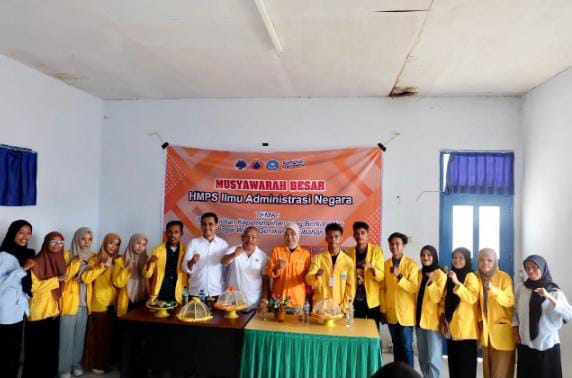 HMPS ILMU ADMINISTRASI NEGARA LAKSANAKAN MUSYAWARAH BESAR