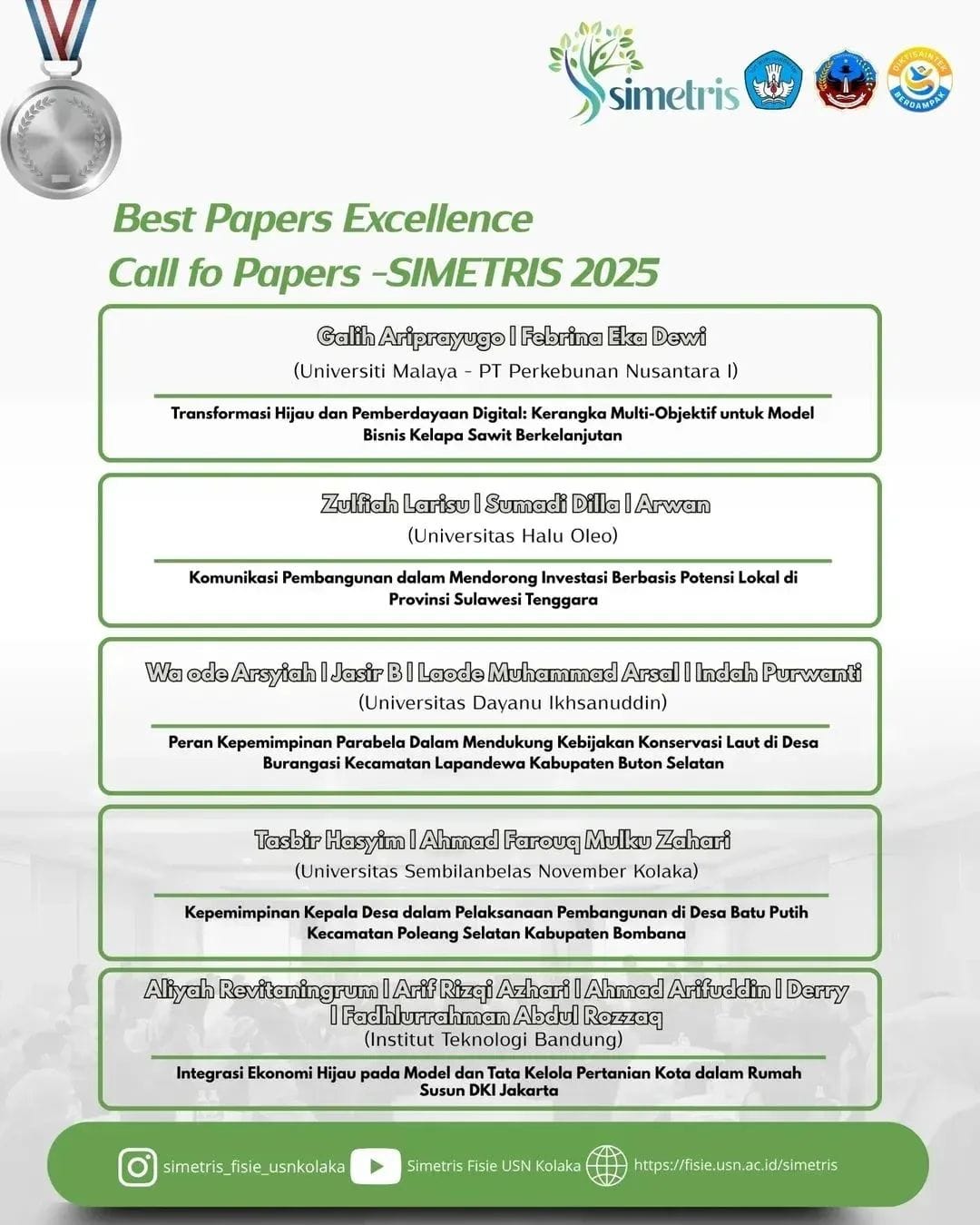 Ilmu Administrasi Negara Universitas Dayanu Ikhsanuddin Bersinar di Seminar SIMETRIS 2025