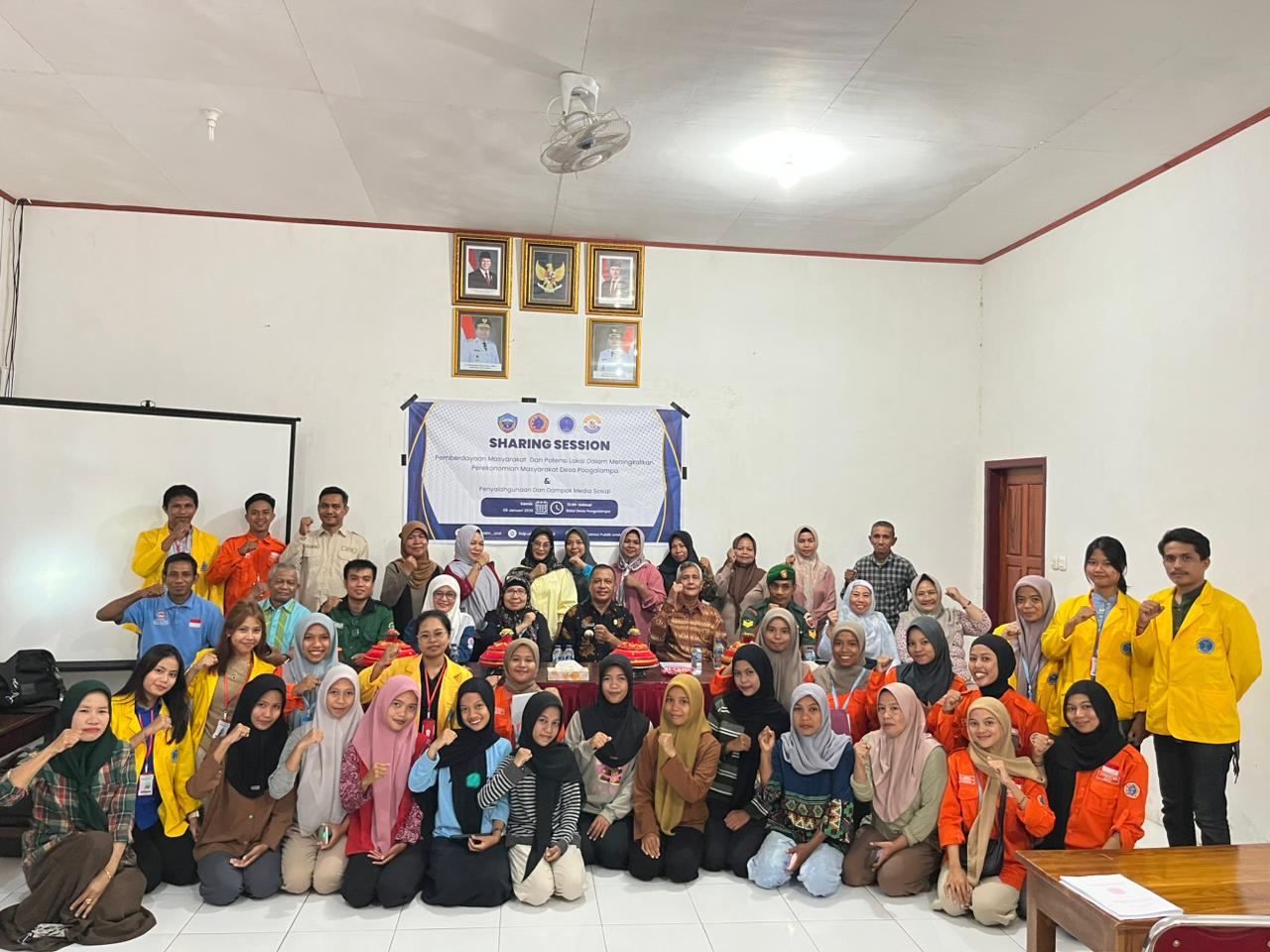 Wujud Kepedulian Sosial, HMPS Ilmu Administrasi Negara Laksanakan Sharing Session Di Desa Poogalampa