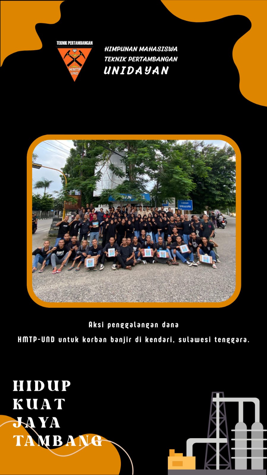 HIMPUNAN MAHASISWA TEKNIK PERTAMBANGAN UNIDAYAN PEDULI BENCANA