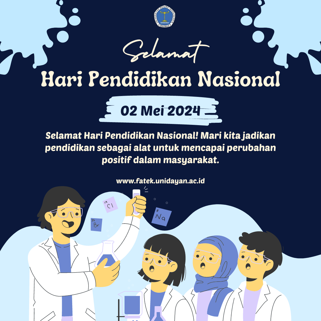 SELAMAT MEMPERINGATI HARI PENDIDIKAN NASIONAL
