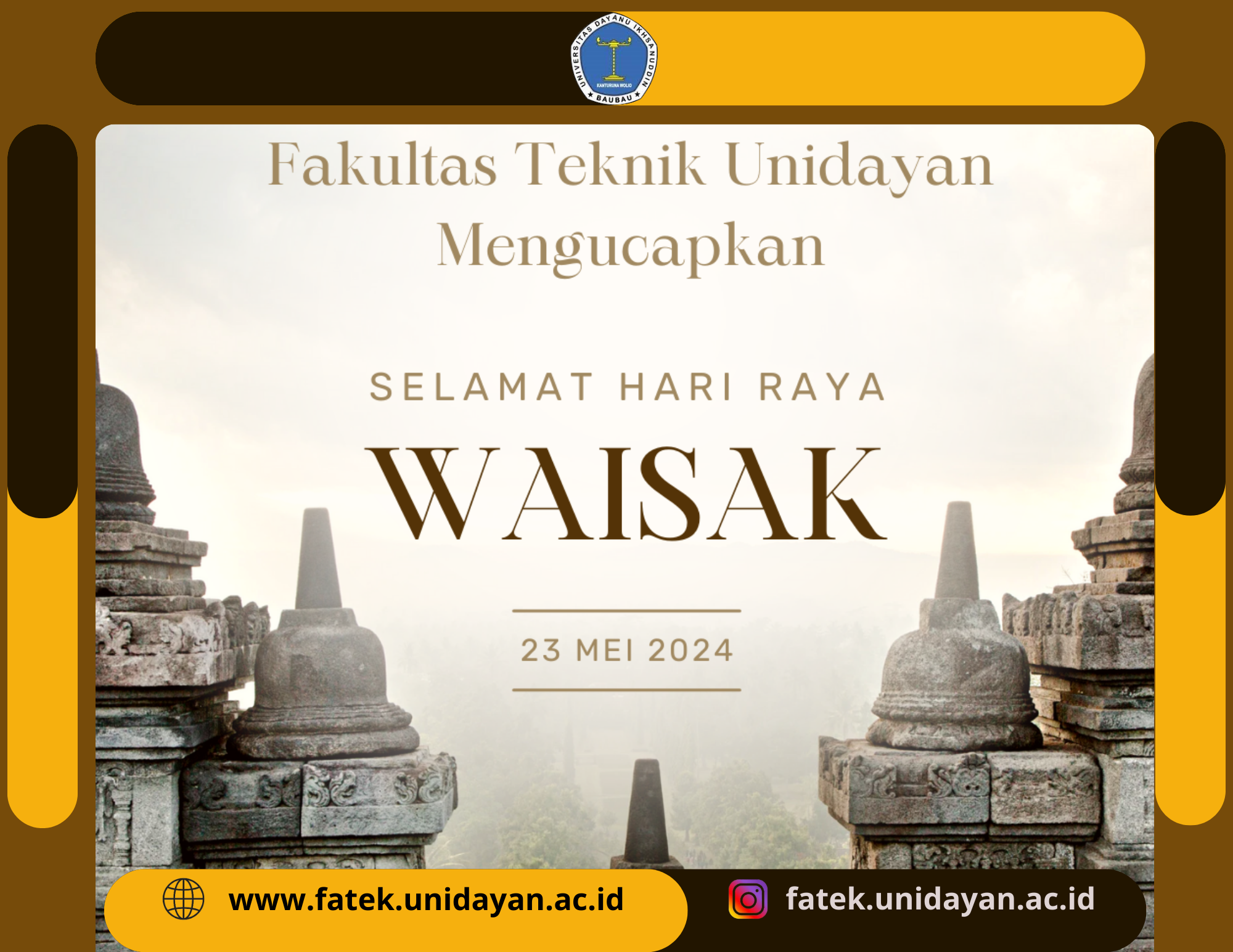 SELAMAT HARI RAYA WAISAK