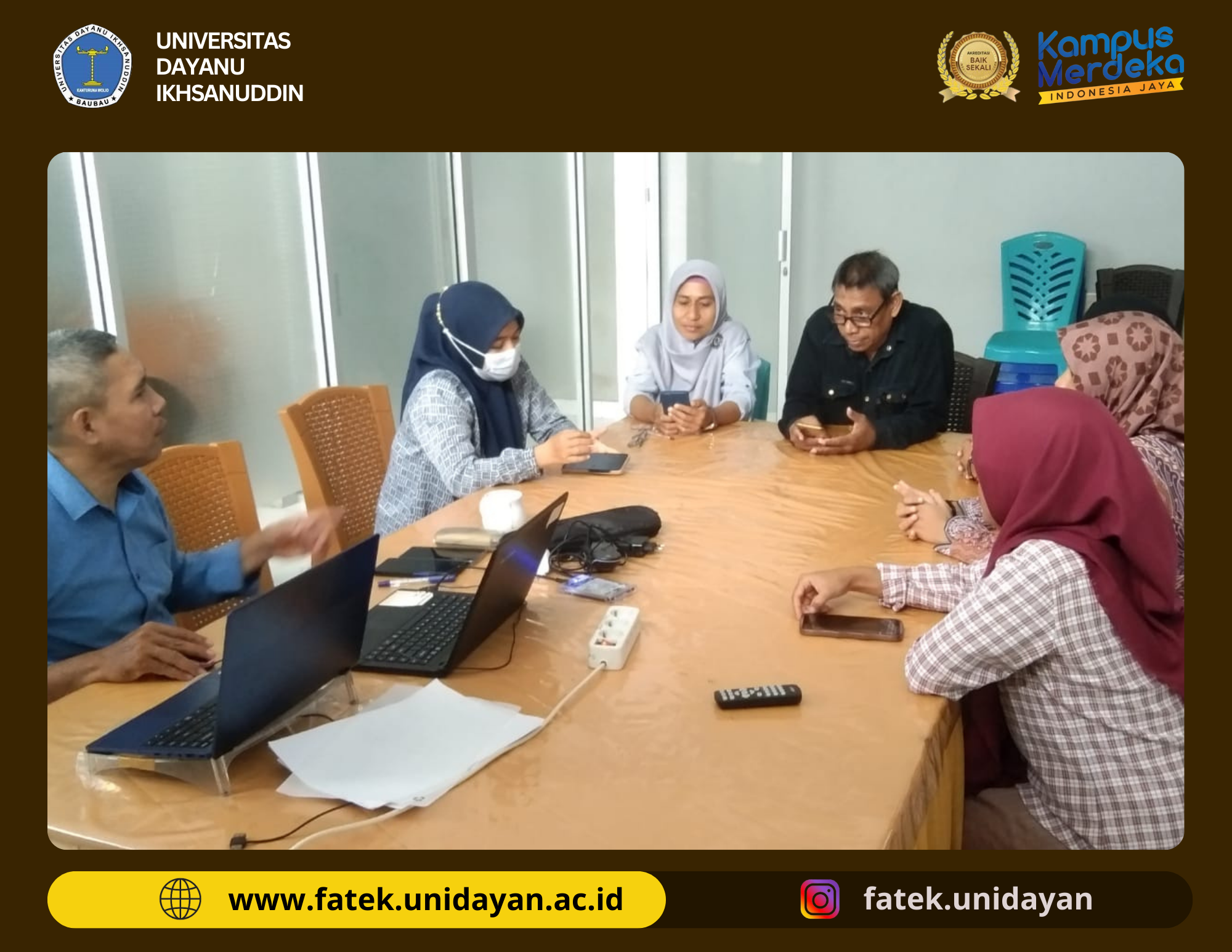 RAPAT HARIAN FAKULTAS TEKNIK TERKAIT KESIAPAN DOKUMEN AKREDITAS PROGRAM STUDI