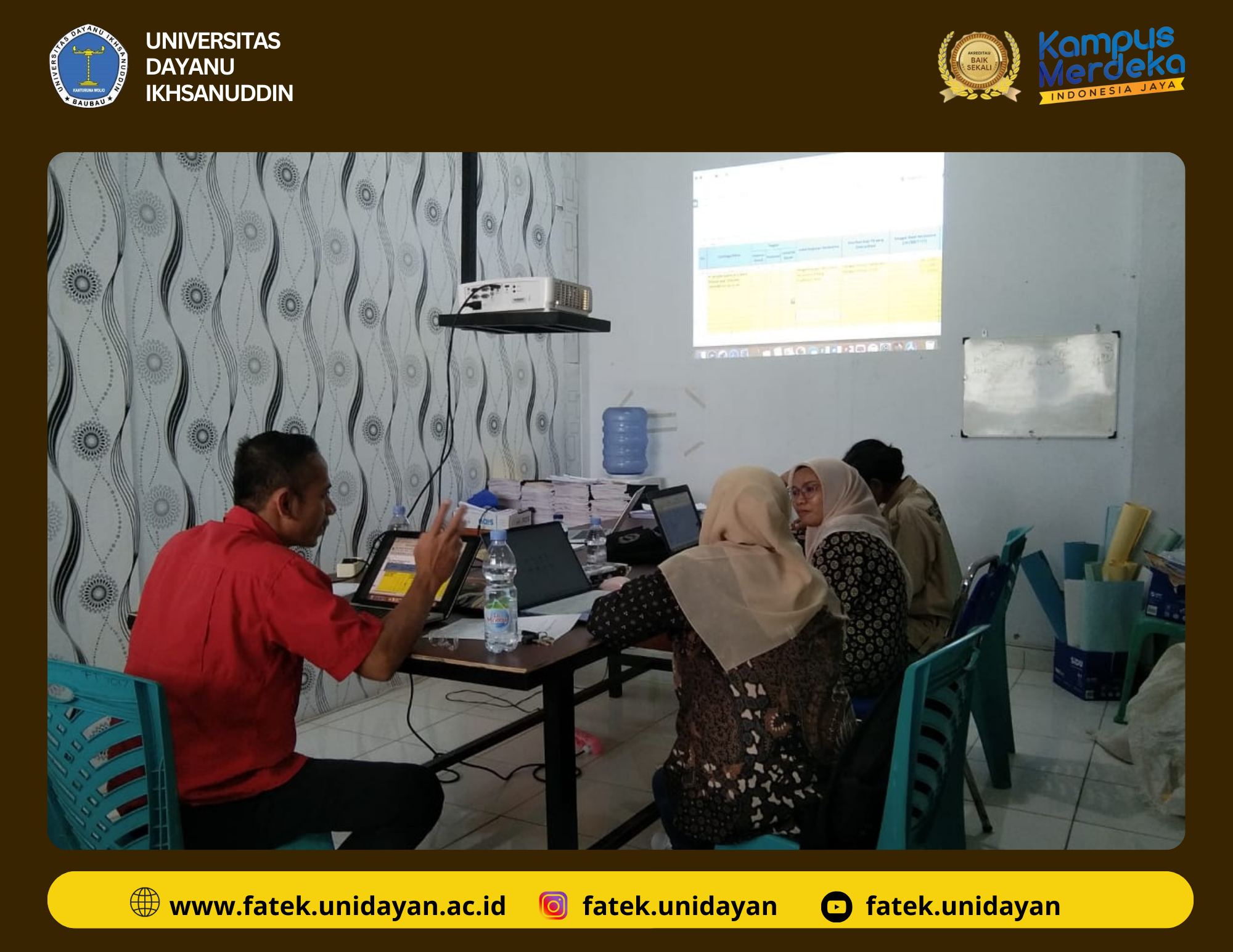 BERSAMA MENUJU AKREDITASI UNGGUL, PRODI TEKNIK PERTAMBANGAN ADAKAN RAPAT PERSIAPAN AKREDITASI