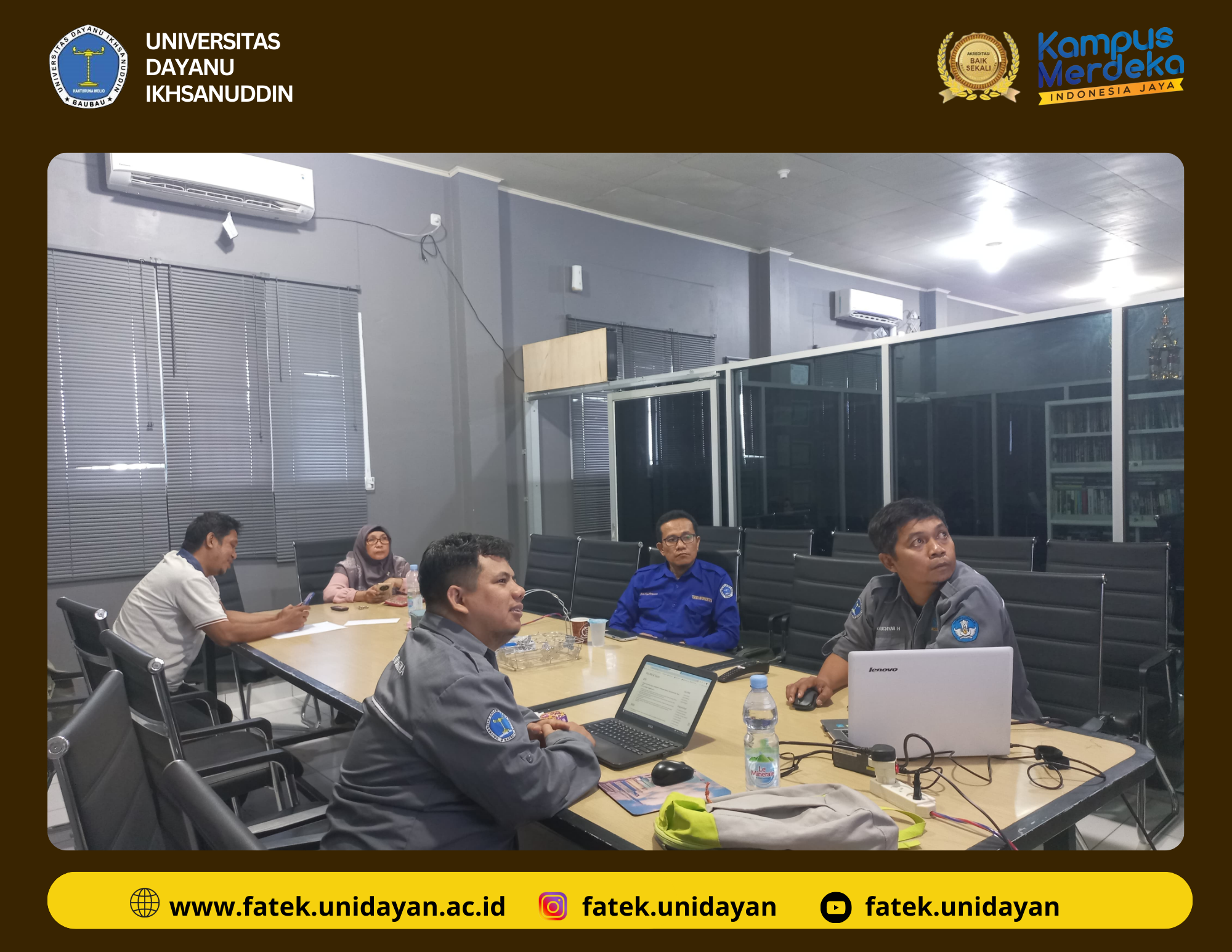 MEMPERKUAT FONDASI, MERAIH PUNCAK PRESTASI!!! PRODI TEKNIK INFORMATIKA ADAKAN RAPAT PERSIAPAN AKREDITAS