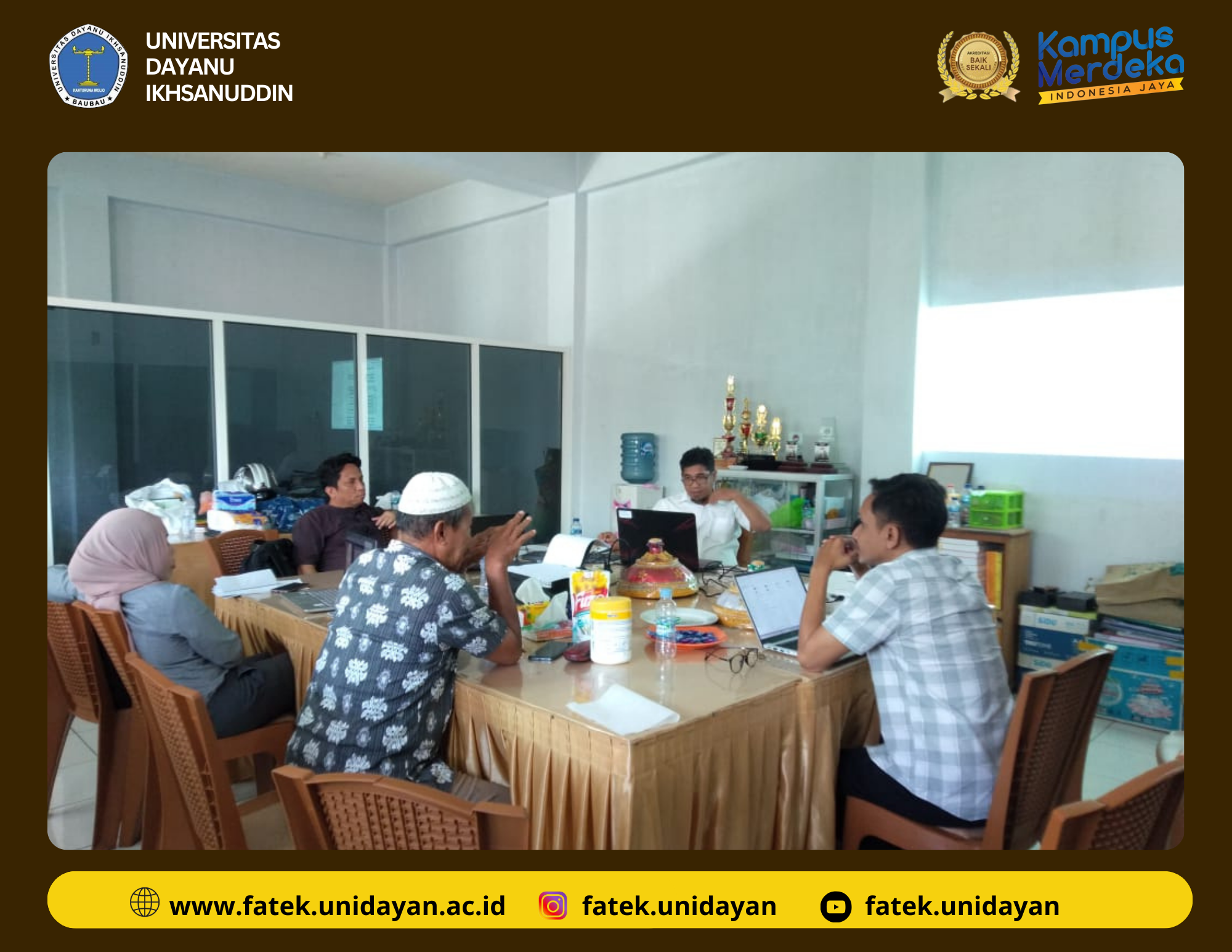 RAPAT STRATEGIS PERSIAPAN AKREDITASI PROGRAM STUDI !!! MENGUKUHKAN KEUNGGULAN TEKNIK SIPIL MENUJU STANDAR TERTINGGI