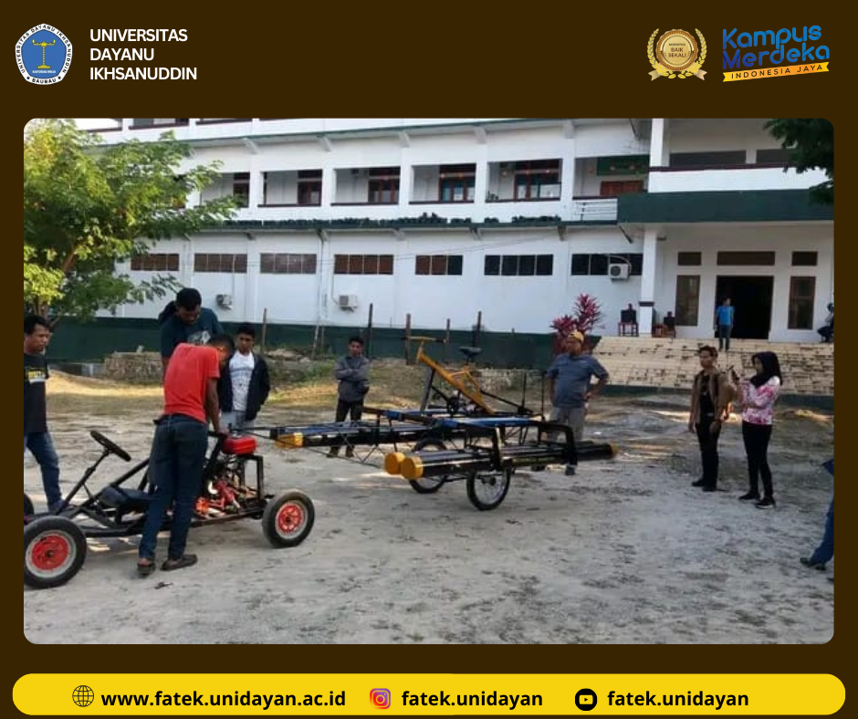REVOLUSI KREATIF: MAHASISWA TEKNIK MESIN UNIDAYAN MENGEMBANGKAN SEPEDA AIR DAN GOKART DARI SUMBER DAYA YANG ADA