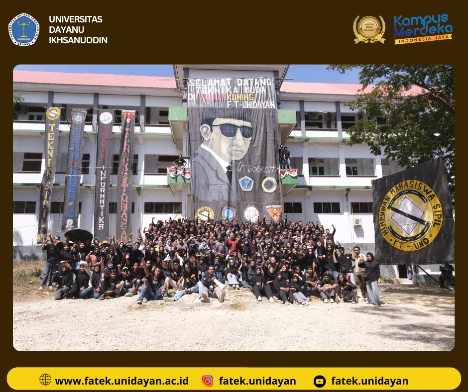 ORIENTASI KETEKNIKAN 2024/2025: FAKULTAS TEKNIK UNIDAYAN BENTUK KADER LOYAL DAN BERINTEGRITAS MENUJU ERA SOCIETY 5.0, DISERTAI PENYERAHAN MAHASISWA KE PROGRAM STUDI