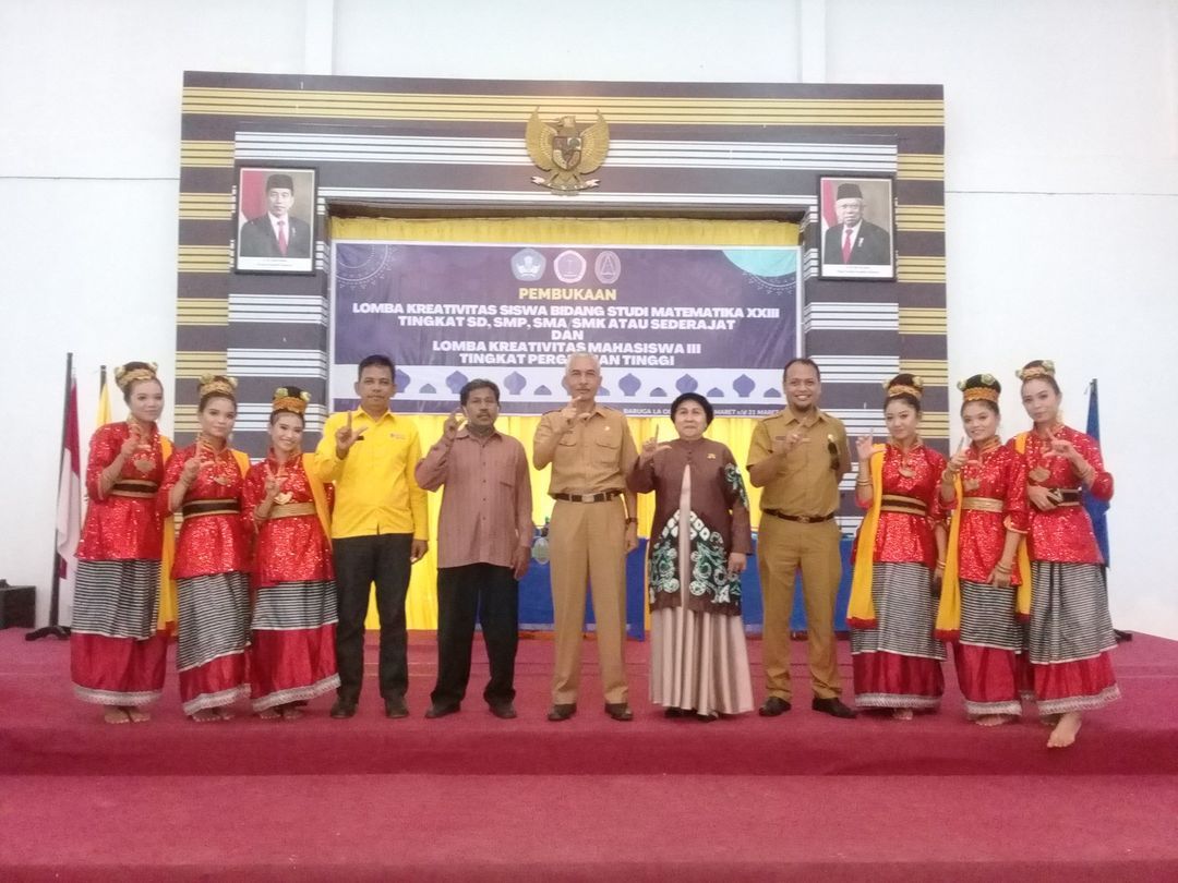 Pembukaan Lomba Kreativitas Siswa Bidang Studi Matematika XXII dan Lomba Kreativitas Mahahasiswa II Tingkat PT