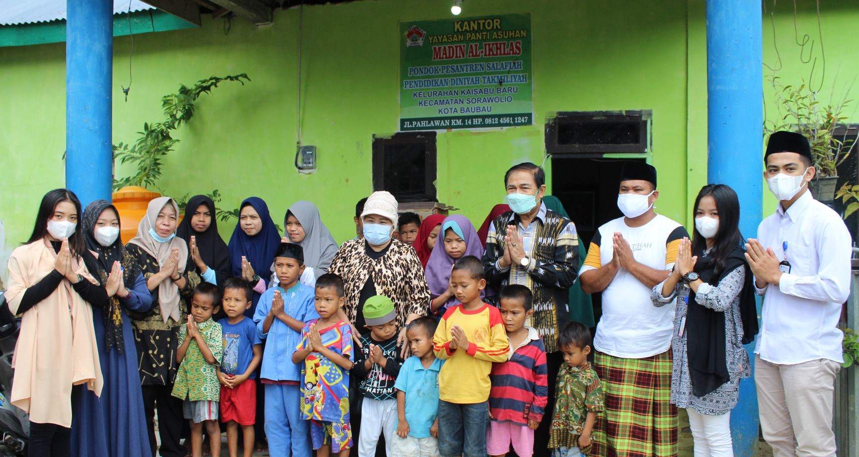 Kegiatan Ramadhan Berbagi, Rektor Unidayan Bersilaturahmi Ke Beberapa Panti Asuhan.