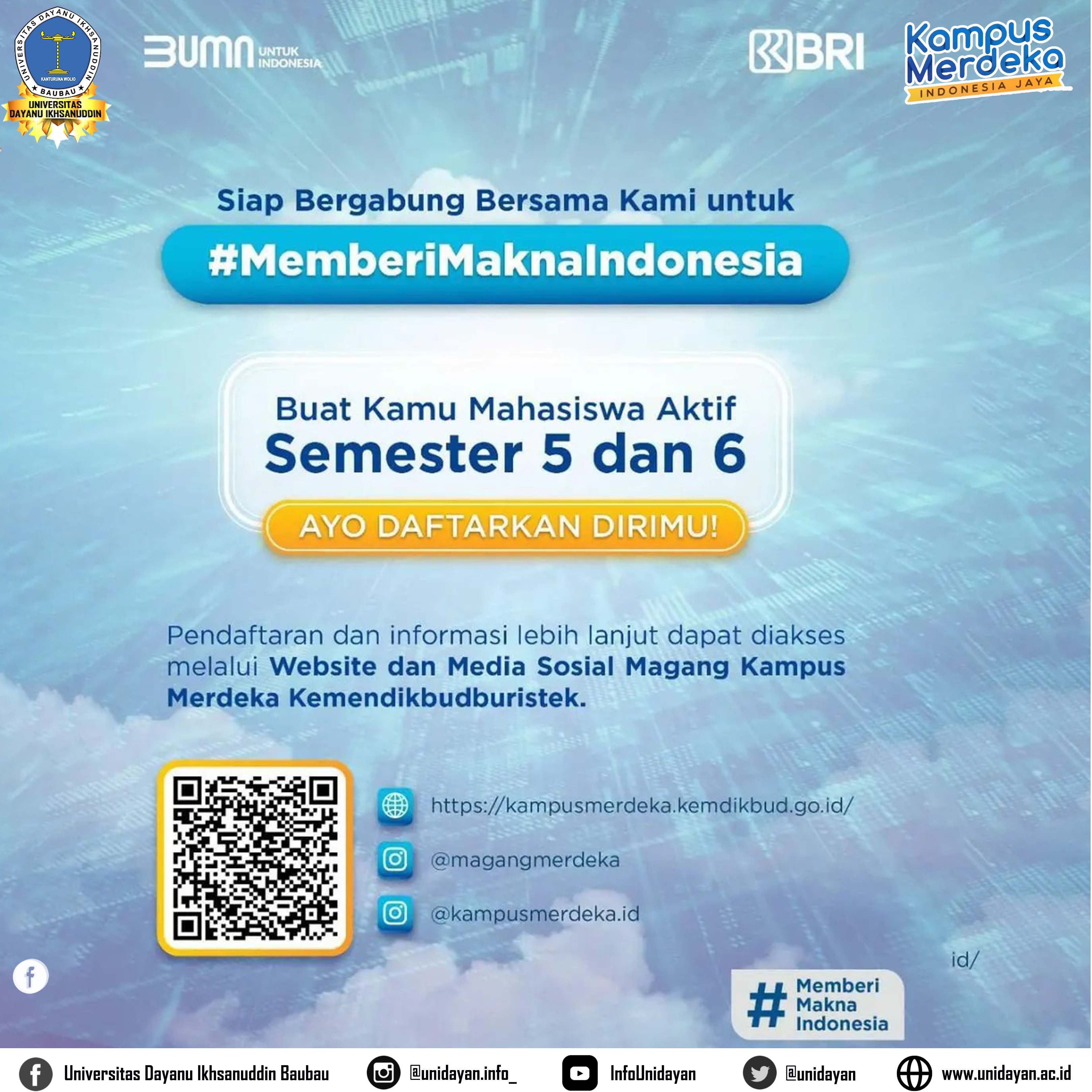 Program Magang Kampus Merdeka bersama Bank BRI.