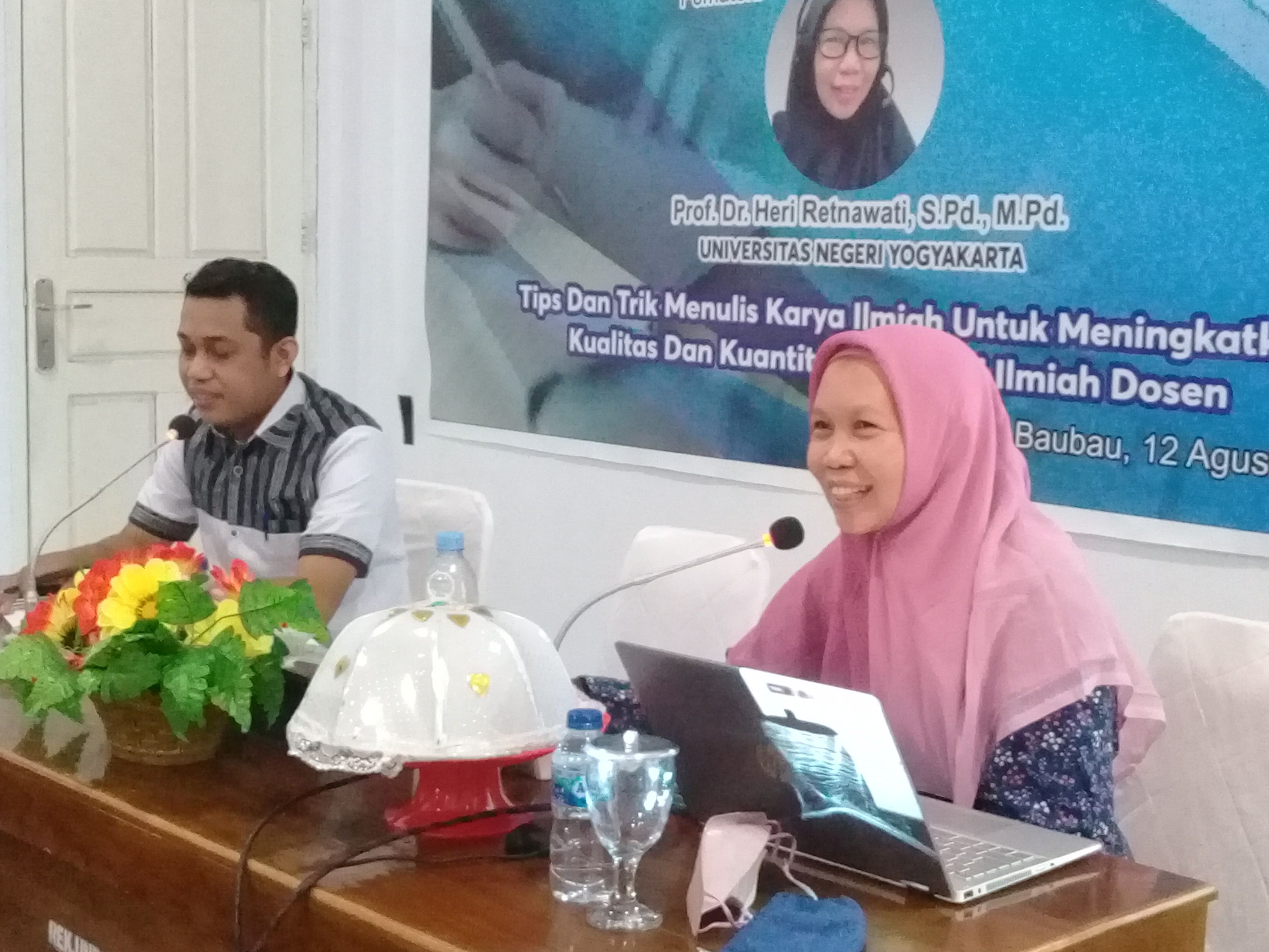 Workshop Penulisan Jurnal Ilmiah Fakultas Keguruan dan Ilmu Pendidikan Unversitas Dayanu Ikhsanuddin, 12 Agustus 2022 di Aula Rektorat Unidayan.