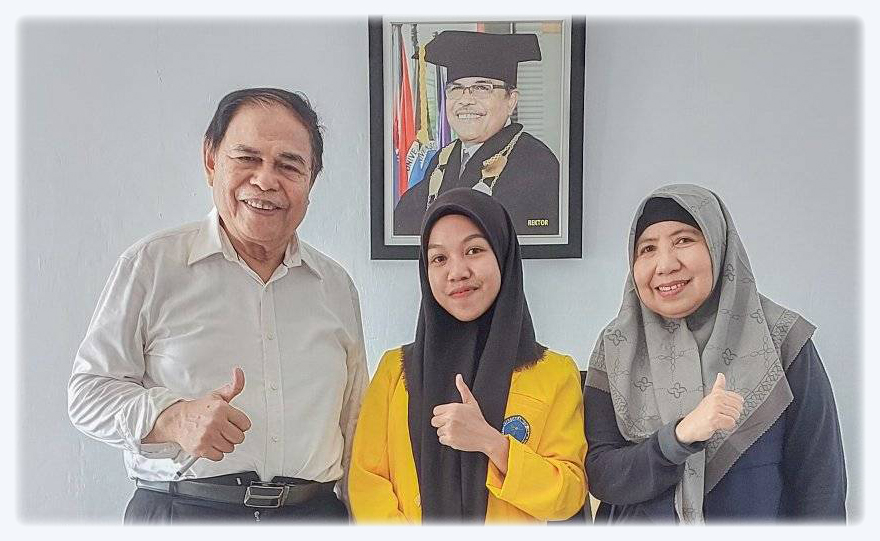 ULFA AULIA BERHASIL LOLOS DI PROGRAM MAGANG KEMENTERIAN PUPR SULAWESI TENGGARA.