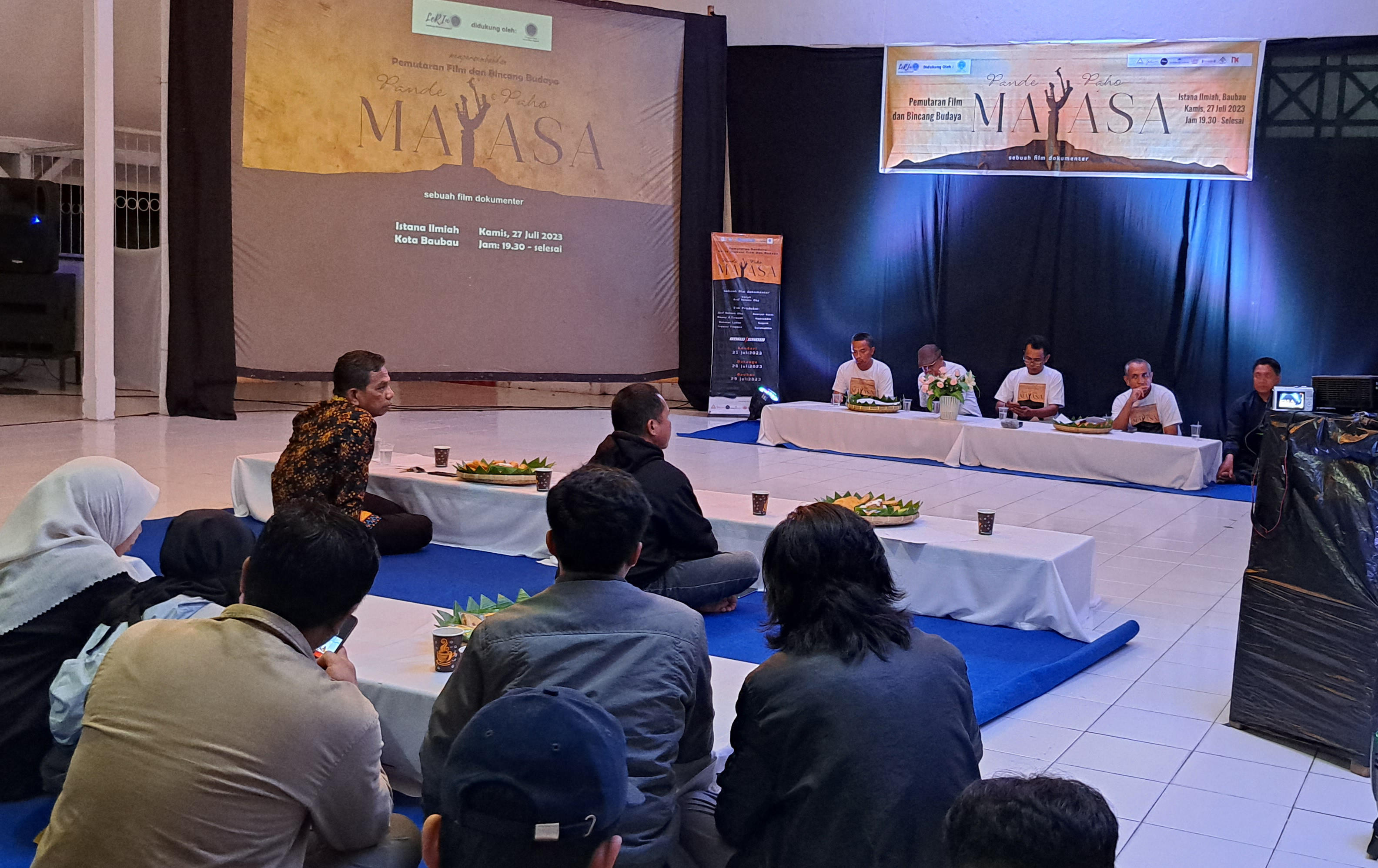 Lembaga Riset dan Inovasi (LeRIn) Undayan sukses memfasilitasi Pemutaran Film Dokumenter "Pande Paho Mayasa" di Istana Ilmiah Universitas Dayanu Ikhsanuddin