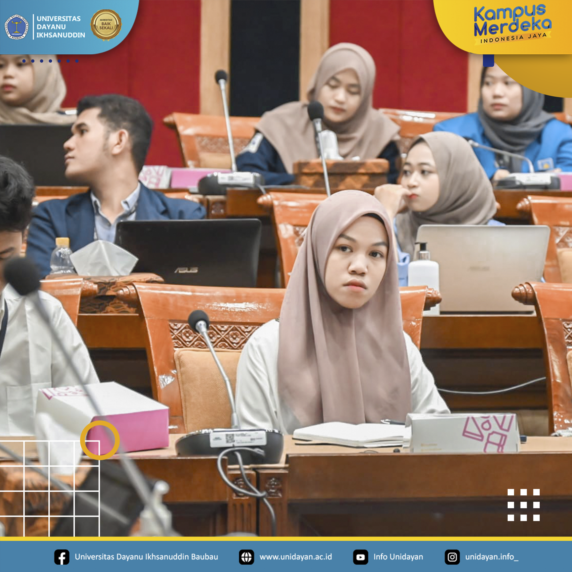 Dapat Ilmu dan Pengalaman, Ulfa Aulia Mahasiswa Program Studi Ilmu Administrasi Negara membagikan ceritanya di Setjen DPR RI Jakarta Pusat.