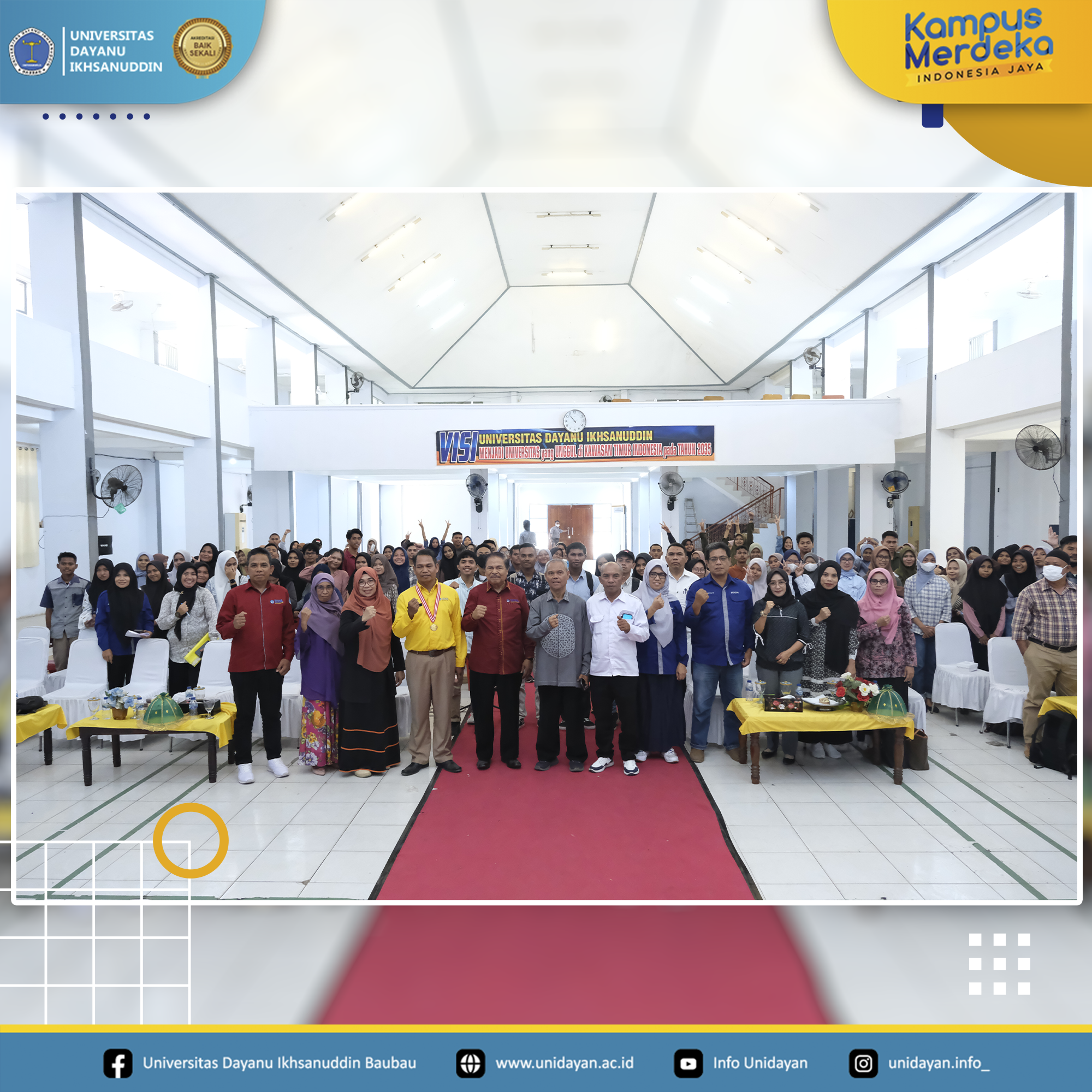 Kuliah Umum dengan Tema: Strategi Pengembangan Unidayan yang Unggul dan Berkelanjutan