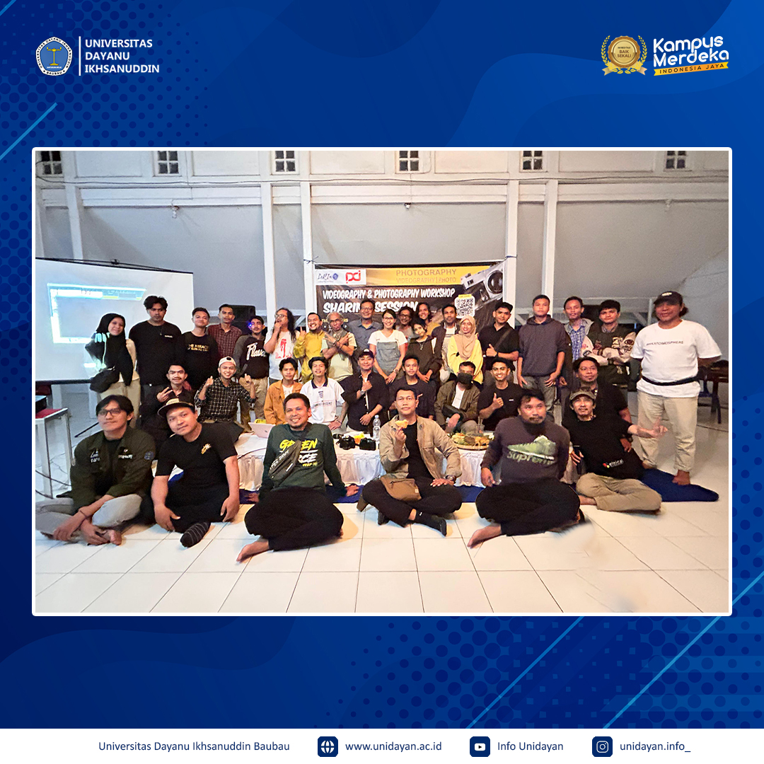 Workshop Videography & Photography Sukses Digelar oleh LeRIn Unidayan dan Digital Cinematography Indonesia