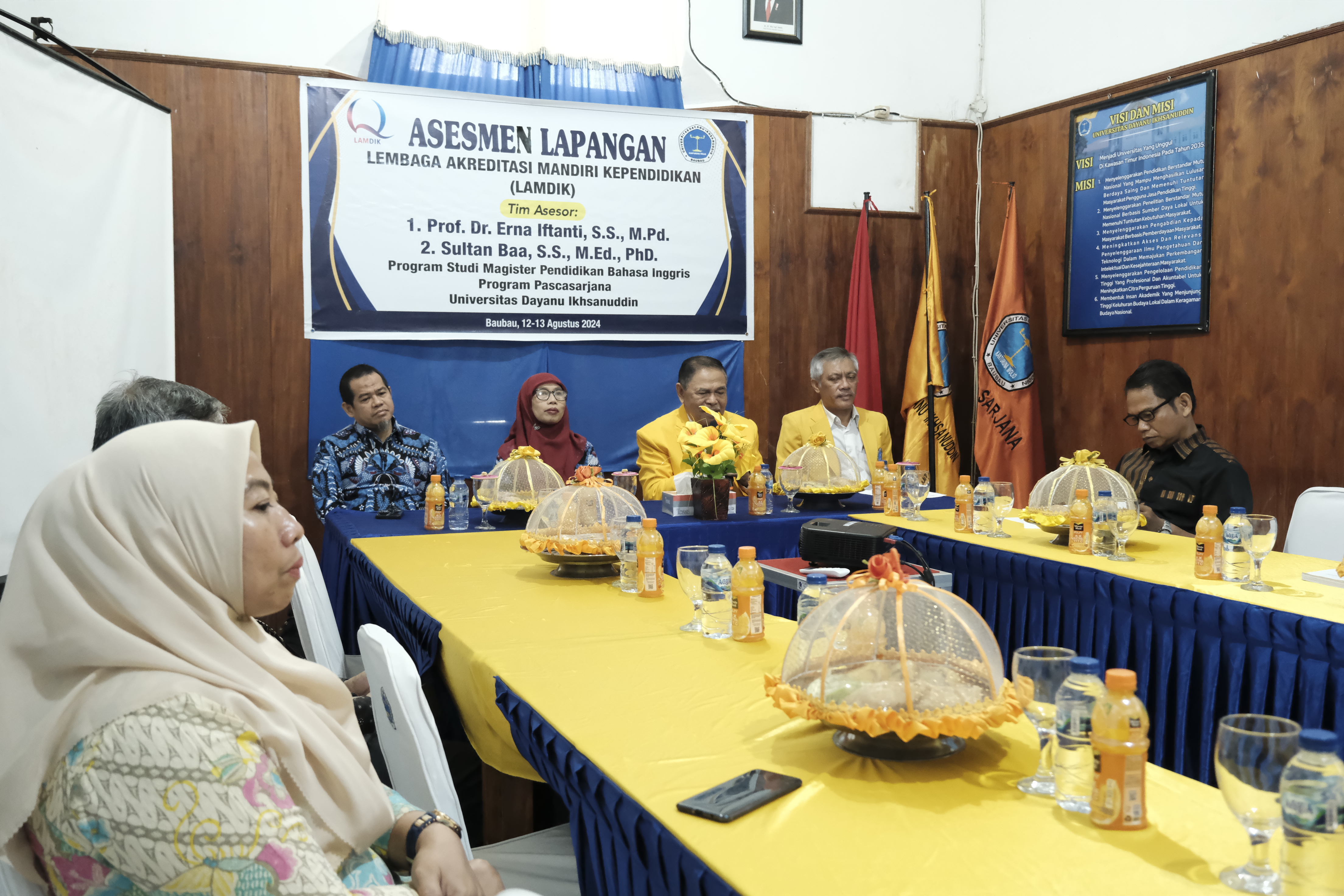 ASESMEN LAPANGAN LAMDIK PROGRAM STUDI MAGISTER PENDIDIKAN BAHASA INGGRIS UNIDAYAN: LANGKAH MENUJU AKREDITASI UNGGUL