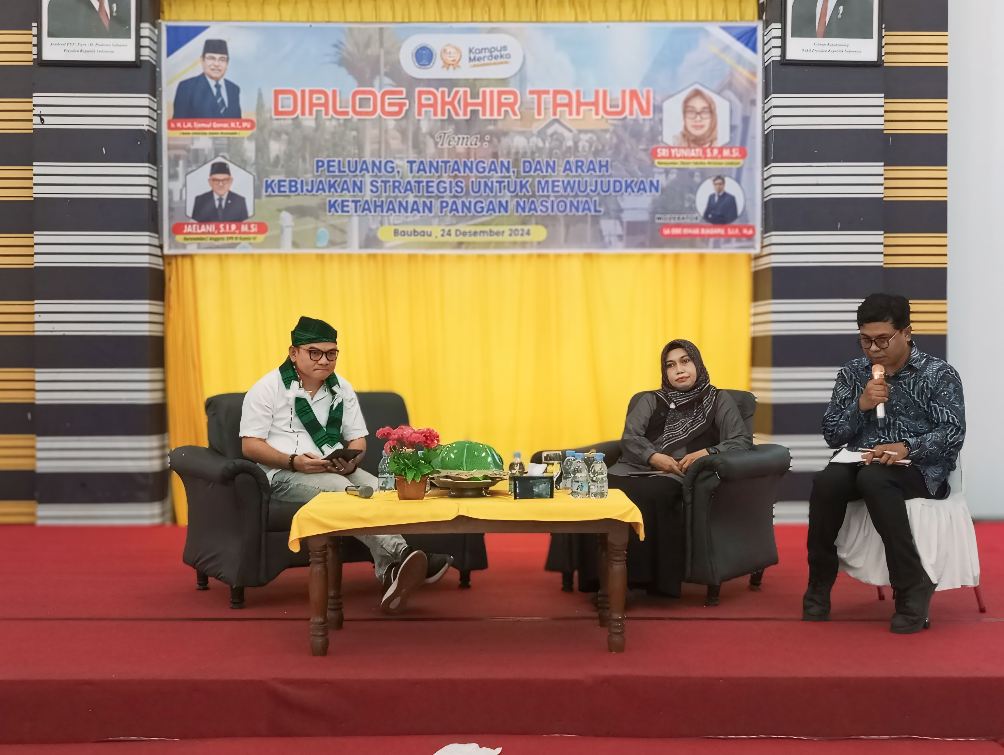 UNIVERSITAS DAYANU IKHSANUDDIN GELAR DIALOG AKHIR TAHUN BAHAS KETAHANAN PANGAN