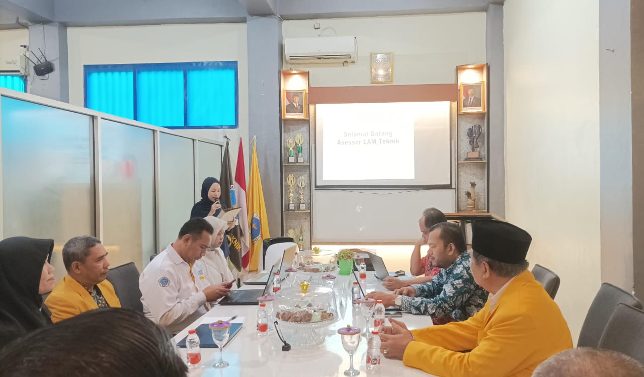 PELAKSANAAN ASESMEN LAPANGAN AKREDITASI PROGRAM STUDI TEKNIK MESIN UNIDAYAN OLEH LAM TEKNIK