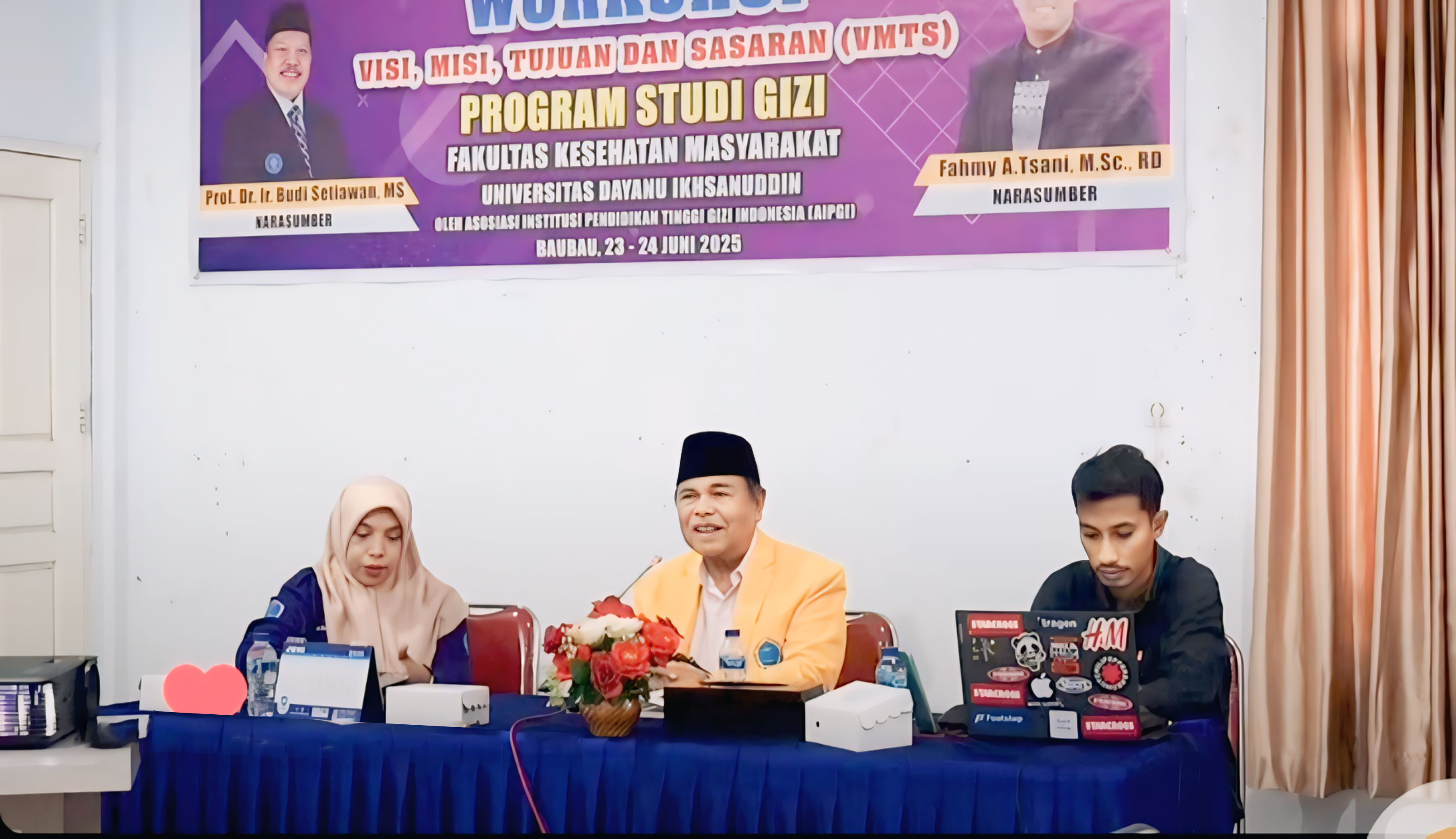 FKM UNIDAYAN GELAR WORKSHOP KURIKULUM PRODI GIZI BERSAMA AIPGI