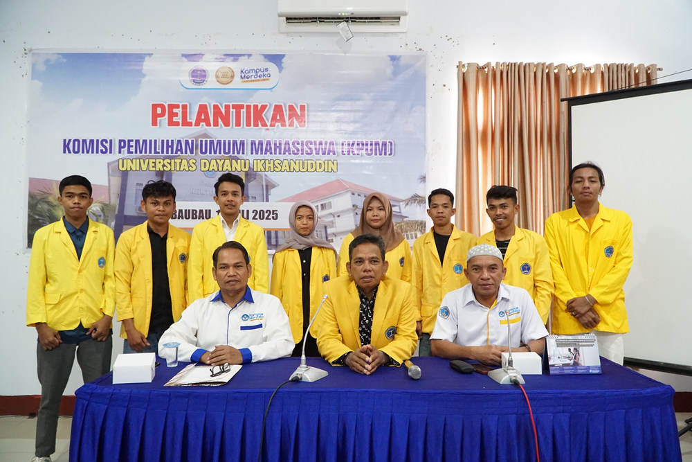 PELANTIKAN ANGGOTA KPUM UNIDAYAN TAHUN 2025: AWALI LANGKAH DEMOKRASI MAHASISWA