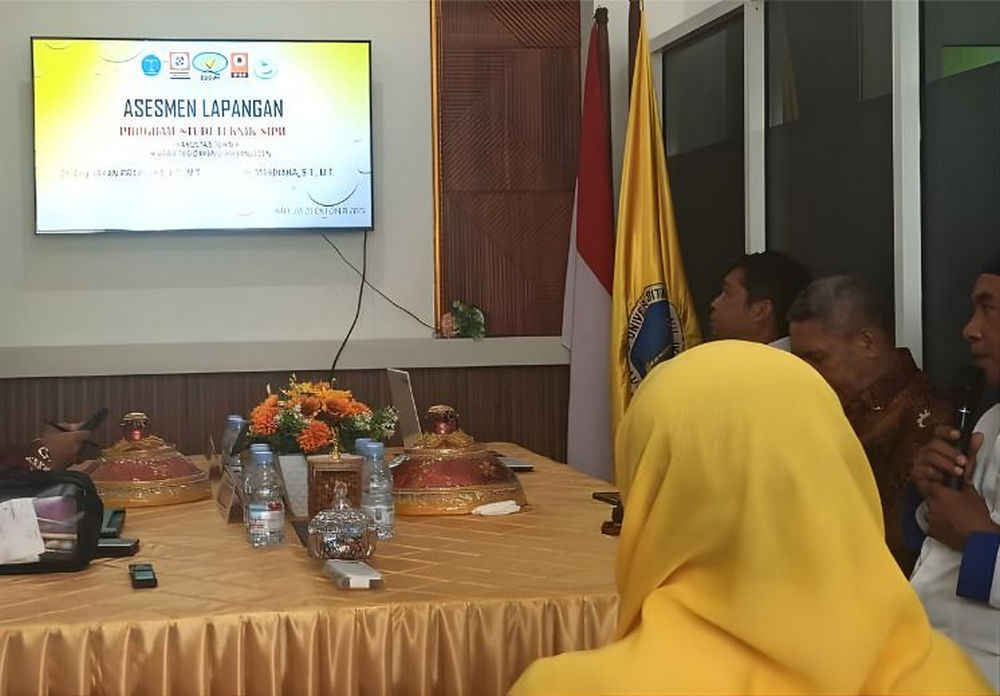 VISITASI DALAM RANGKA ASESMEN LAPANGAN PRODI TEKNIK SIPIL UNIDAYAN OLEH TIM ASESOR LAMTEK
