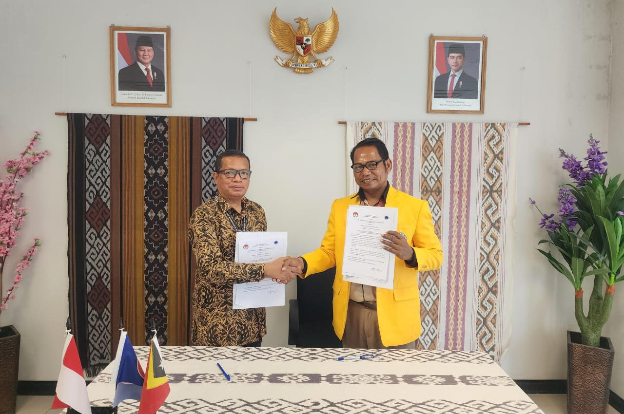 UNIDAYAN PERKUAT KERJA SAMA INTERNASIONAL MELALUI PENANDATANGANAN MoU DENGAN ATASE PENDIDIKAN DAN KEBUDAYAAN KBRI DILI