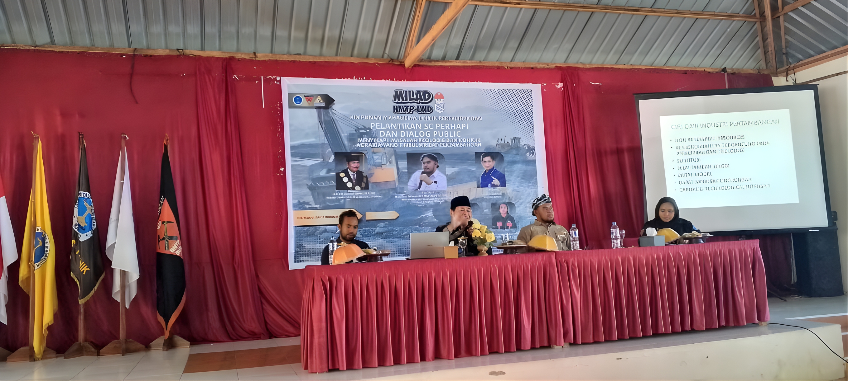 STUDENT CHAPTER PERHAPI UNIDAYAN DORONG PEMAHAMAN ISU EKOLOGIS DAN KONFLIK AGRARIA PERTAMBANGAN