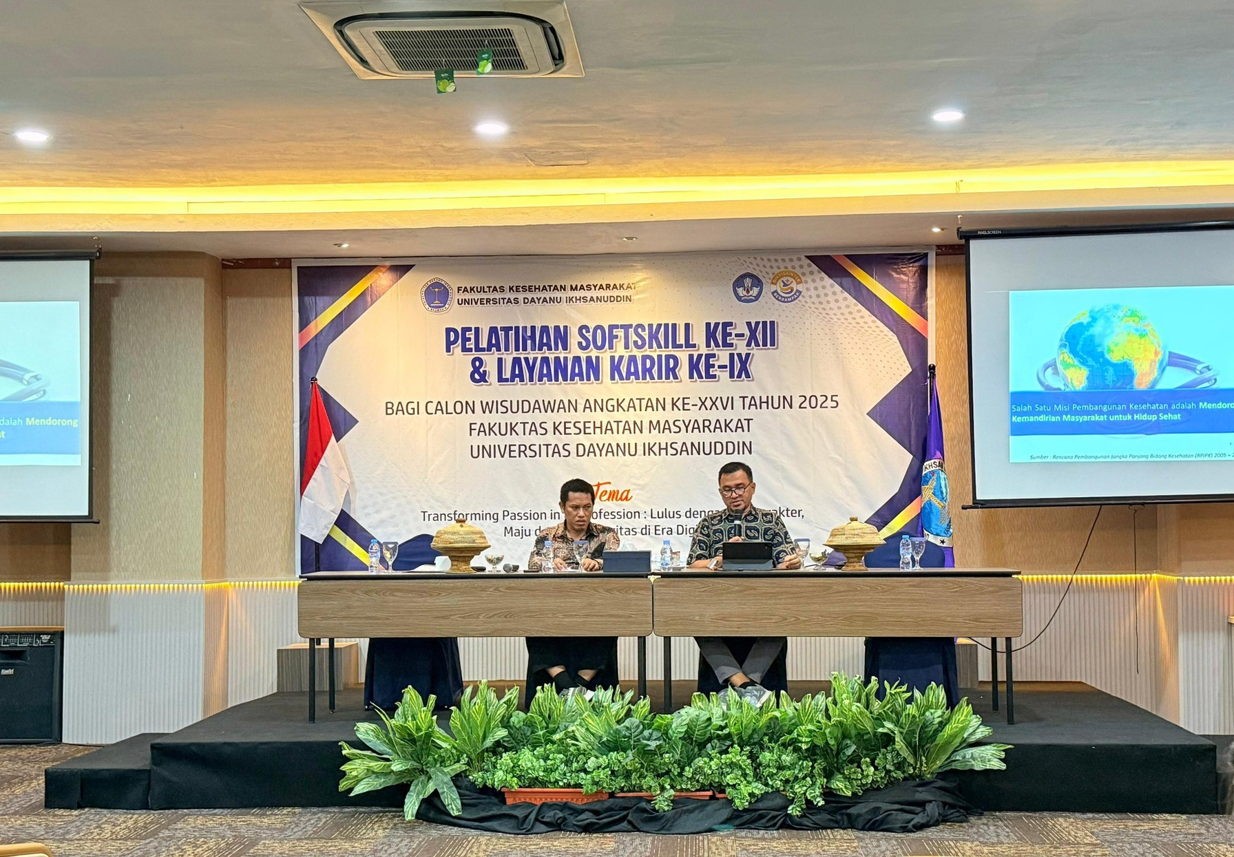 FKM GELAR PELATIHAN SOFT SKILL DAN LAYANAN KARIR BAGI CALON WISUDAWAN ANGKATAN XXVI TAHUN 2025