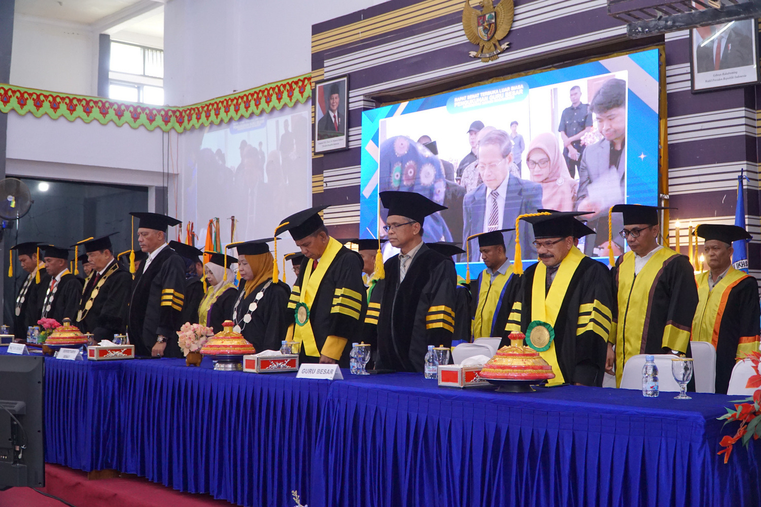 UNIVERSITAS DAYANU IKHSANUDDIN MENGUKUHKAN DUA GURU BESAR DALAM RAPAT SENAT TERBUKA UNIDAYAN 2025