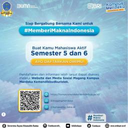 Program Magang Kampus Merdeka bersama Bank BRI. - Universitas Dayanu ...