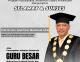PENCAPAIAN JABATAN AKADEMIK GURU BESAR DIREKTUR PROGRAM SARJANA UNIDAYAN - Prof. Dr. Drs. ANDI TENRI, M.Si